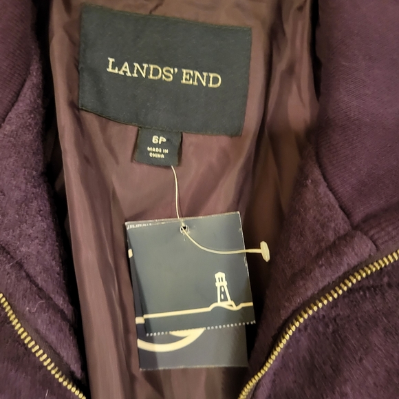 (NWT) Lands' end wool mix jacket - Picture 5 of 7